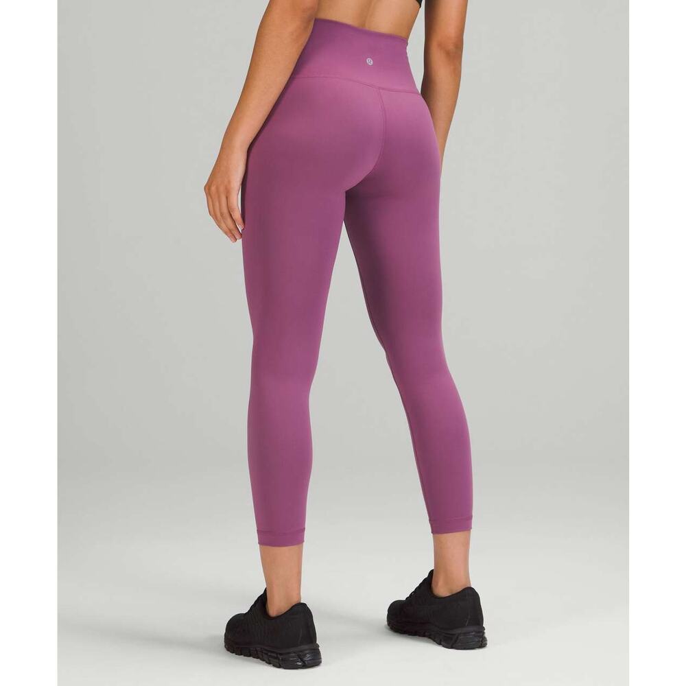 Lululemon Wunder Train High-Rise Tight 25" Size 4 Purple - Picture 2 of 9